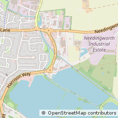 Map of ST Ives, Cambridgeshire