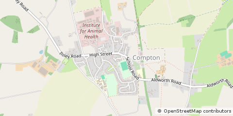 Map of Newbury, Berkshire