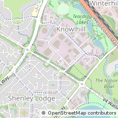 Map of Milton Keynes, Buckinghamshire