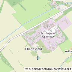 Map of Melrose, Roxburghshire