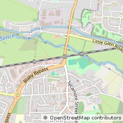 Map of Blaby, Leicestershire