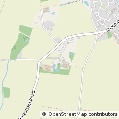 Map of Poringland Norwich, Norfolk