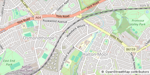 Map of Leeds