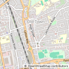 Map of Stevenage, Hertfordshire