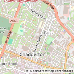 Map of Oldham