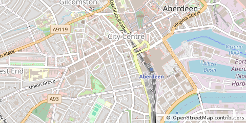 Map of Aberdeen