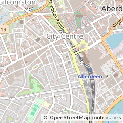 Map of Aberdeen