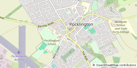 Map of York, East Yorkshire