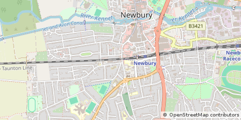 Map of Newbury