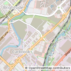 Map of Sheffield