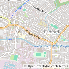 Map of Leigh, Lancashire