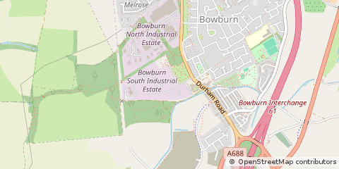 Map of Durham