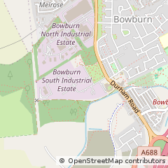Map of Durham