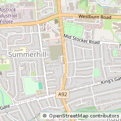 Map of Aberdeen
