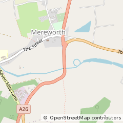 Map of Maidstone, Kent