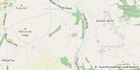 Map of Huddersfield
