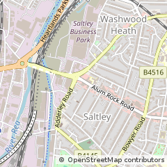 Map of Birmingham