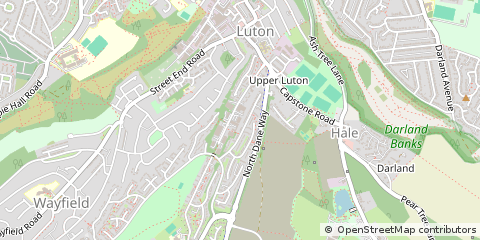 Map of Chatham, Kent