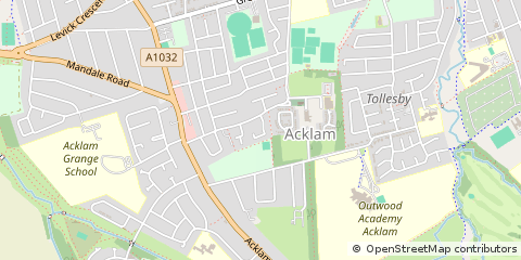 Map of Middlesbrough