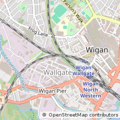 Map of Lancashire