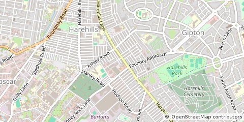 Map of Leeds