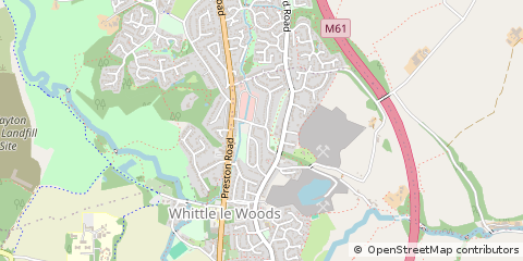 Map of Chorley