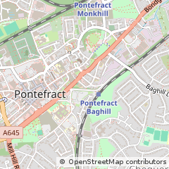 Map of West Yorkshire