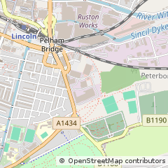Map of Lincoln