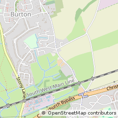 Map of Christchurch