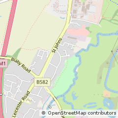 Map of Leicester