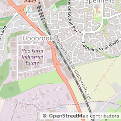 Map of Kidderminster