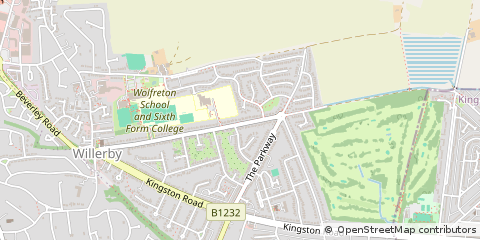 Map of Hull