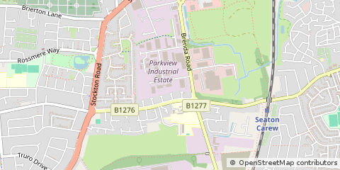 Map of Hartlepool