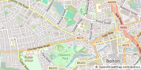 Map of Bolton