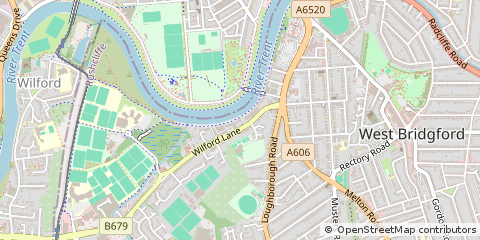 Map of Nottingham