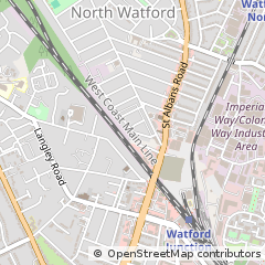 Map of Watford