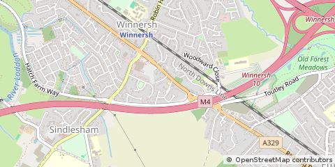 Map of Berks, Berkshire