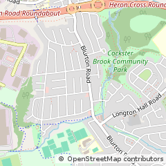 Map of Stoke-on-Trent, Staffordshire