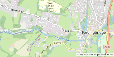 Map of Hampshire