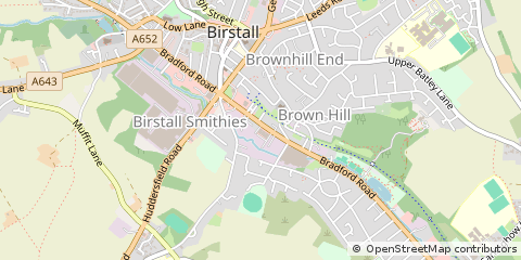 Map of Batley