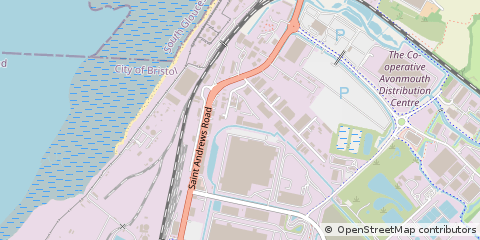 Map of Bristol, Avon