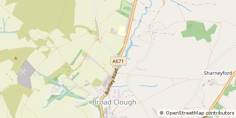 Map of Bacup