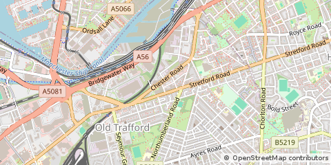 Map of Manchester