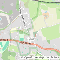 Map of Seal, Kent