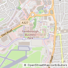 Map of Farnborough
