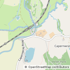 Map of Carnforth, Lancashire