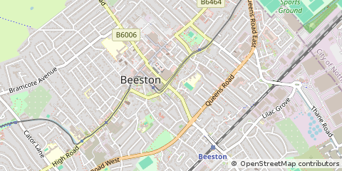 Map of Nottingham