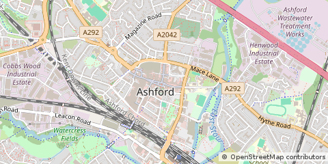 Map of Kent