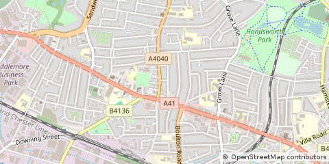 Map of Birmingham