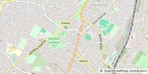Map of Bristol